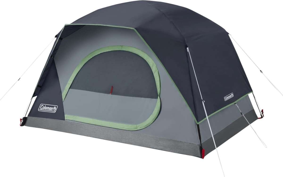 Coleman Skydome Weatherproof Tent with Easy Setup and Extra Headroom f