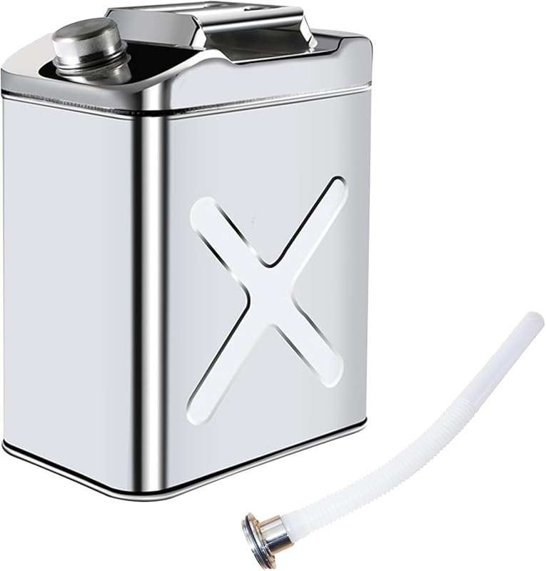 10 Gallon Stainless Steel Camping Water Tank: Portable Durable Jug for