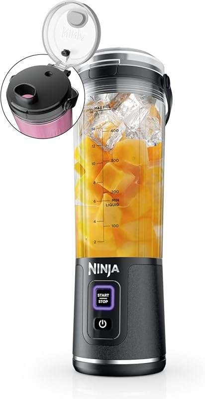 Ninja Blast Cordless Portable Blender for Smoothies & Shakes, 18oz, US