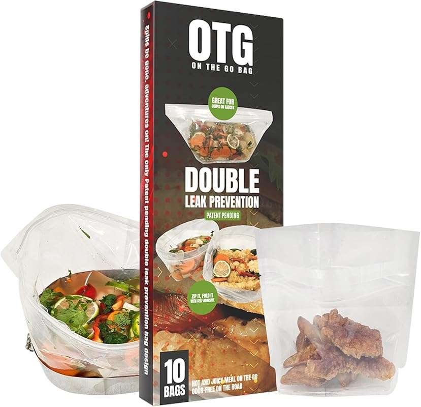 OTG Leak-Proof Cooking Food Bags for Muff Pot & Exhaust Food Warmer β