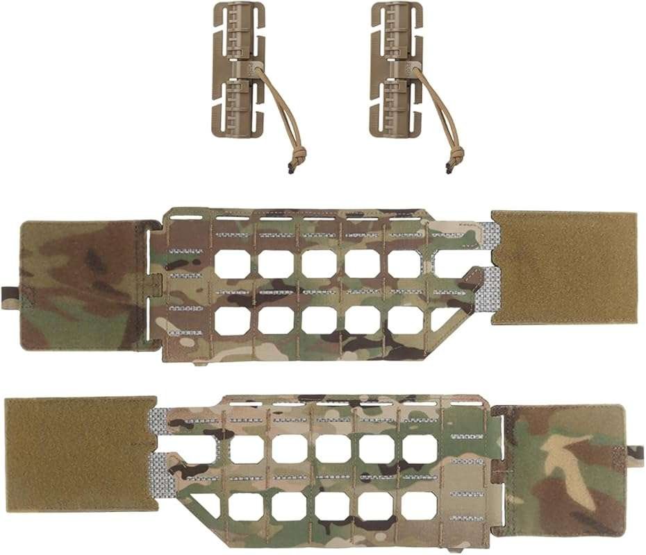Tactical MOLLE Vest Quick Release Elastic Cummerbund Set for Lightweig