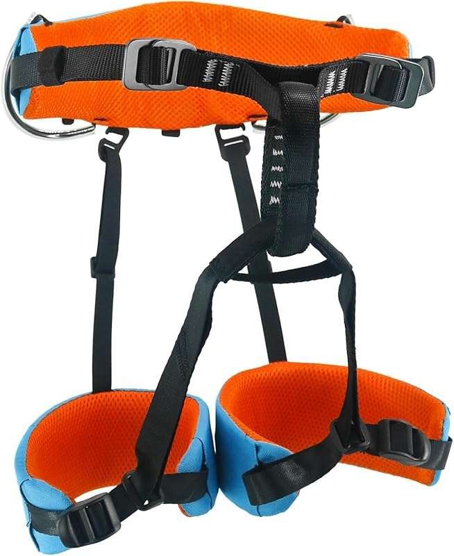 NewDoar Thin Lightweight Kids Half Body Climbing Harness for Rappellin