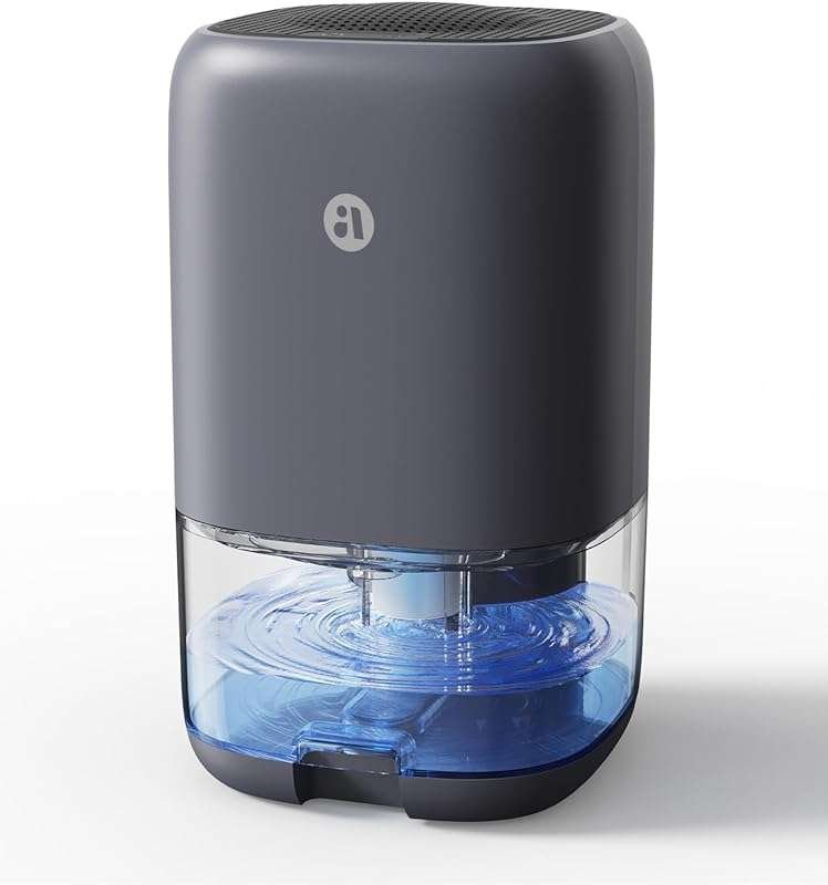 Quiet 35oz Small Dehumidifier for Home, Bedroom, Bathroom, RV, Closet 