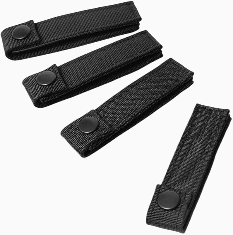 4-Inch Tactical Molle Straps with Snap for Backpacks and Outdoor Gear