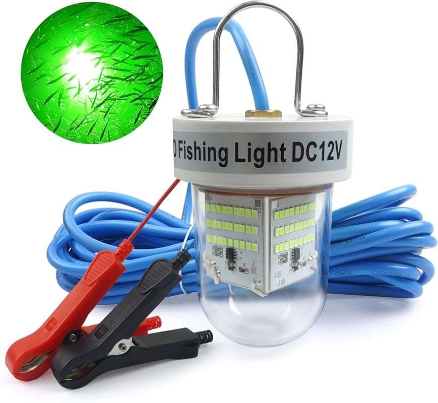 Super Bright 80W/160W 40000/80000 Lumens 12V/110V LED Underwater Fishi