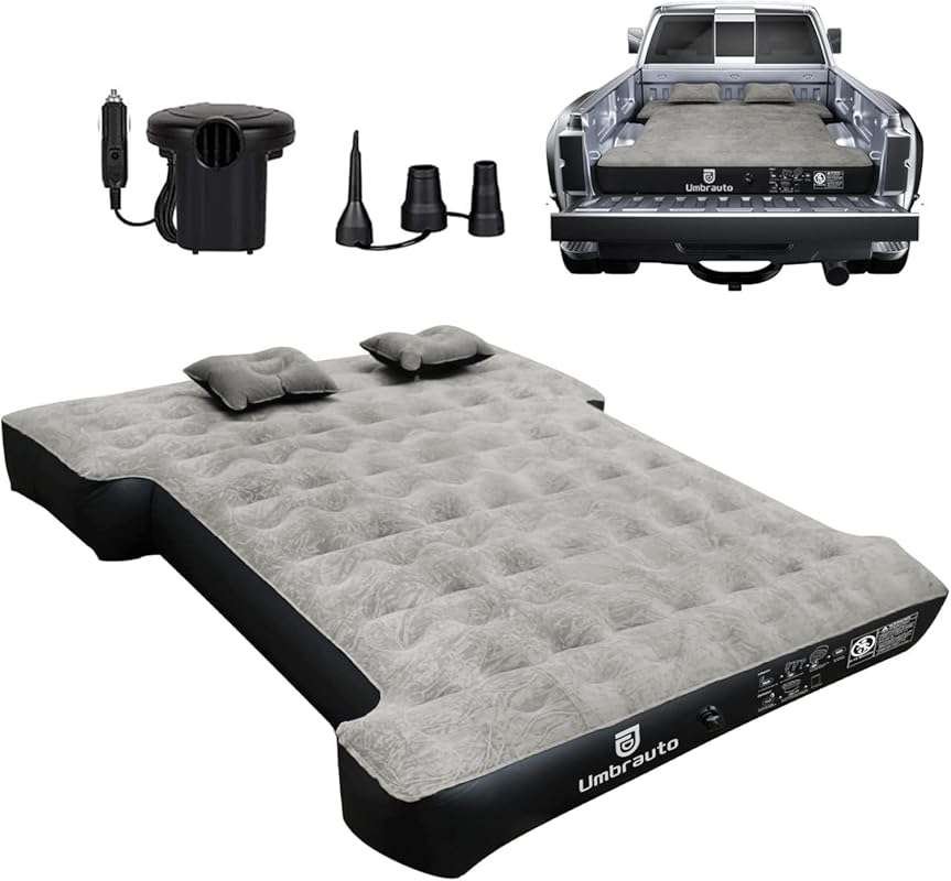 Umbrauto Inflatable Truck Bed Air Mattress for 5.5-5.8 Foot Short Bed