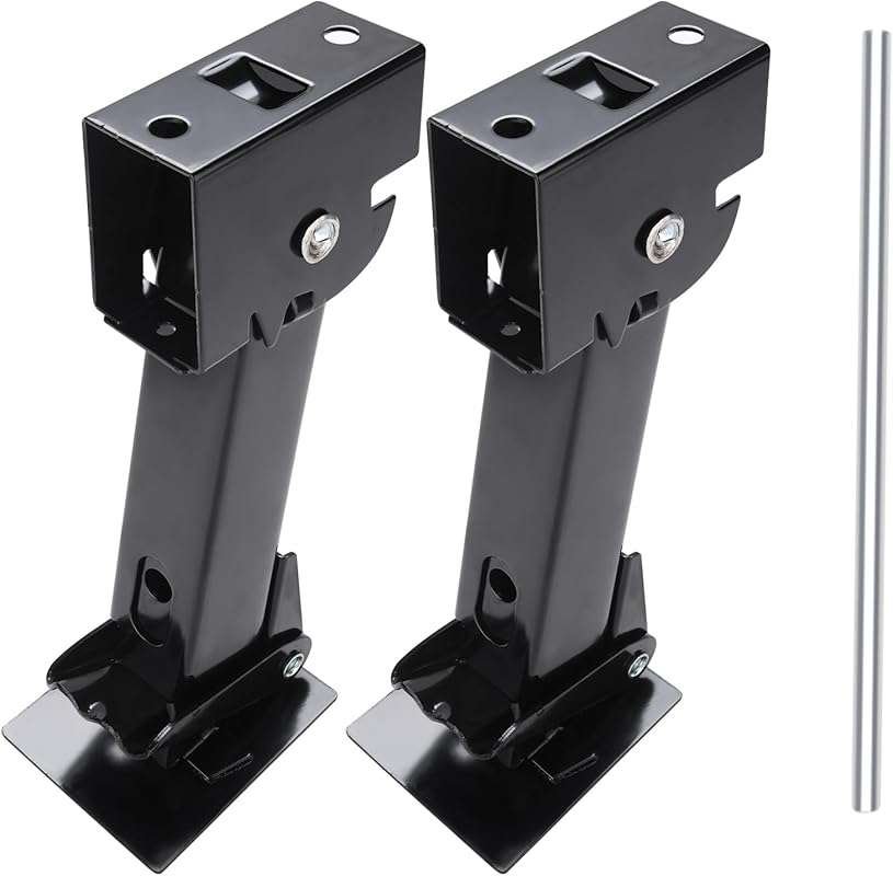 2 RV Attachable Telescoping Stabilizer Trailer Jacks