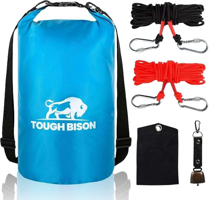 Bear Bags 3-Pack Hanging System for Backpacking Food Storage - Blue