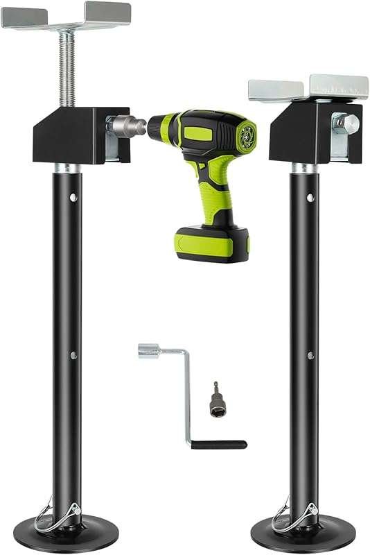 Heavy Duty RV Slide Out Stabilizers, 5000lbs Capacity Each, Adjustable