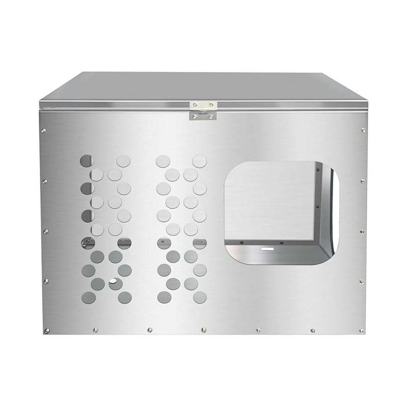 Outdoor Stainless Steel Generator Storage Box Enclosure for RV, Truck,