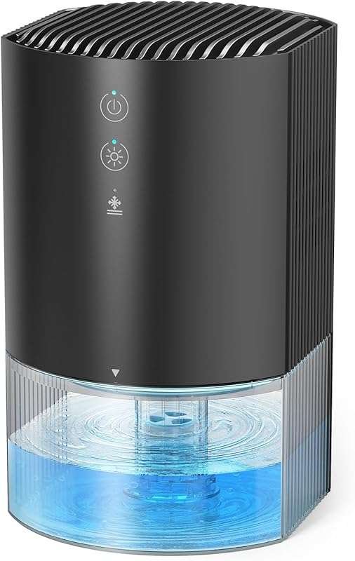 Ultra Quiet 35oz Portable Dehumidifier for Home, Dorm, Office, RV, Clo