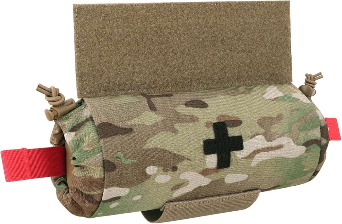 PETAC GEAR Tactical Roll Up Drop Pouch for IFAK & Medical Gear
