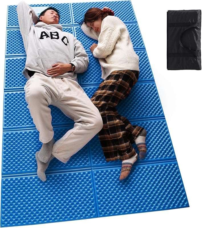 Lightweight Closed Cell Folding Camping Sleeping Pad, Moisture-Proof, 
