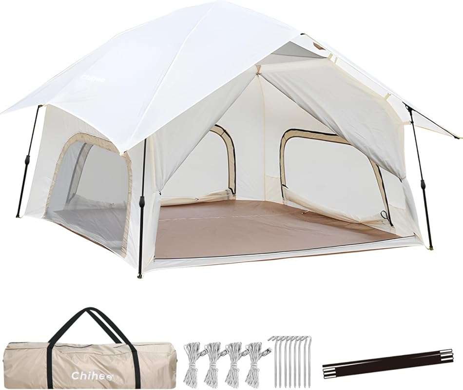 Chihee 2-Person Instant Pop Up Camping Tent: Easy Setup, Spacious Squa