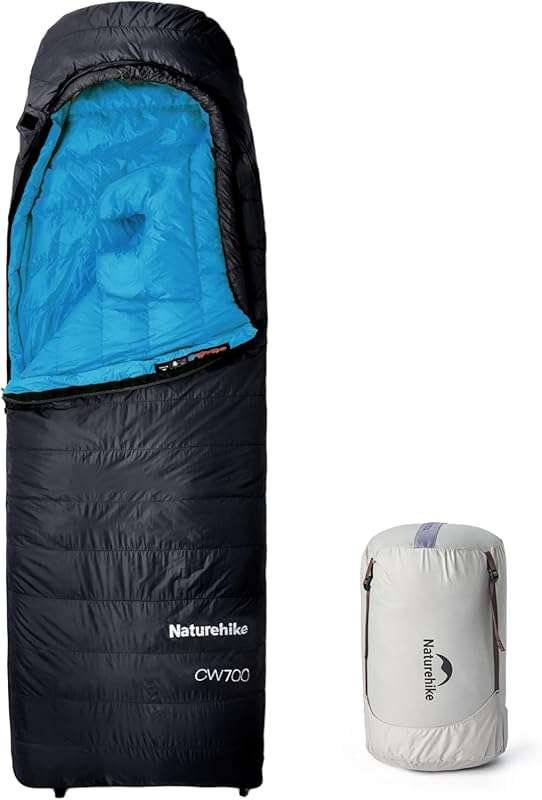 Naturehike 0 Degree Ultralight Down Sleeping Bag for Adults, 650 Fill 