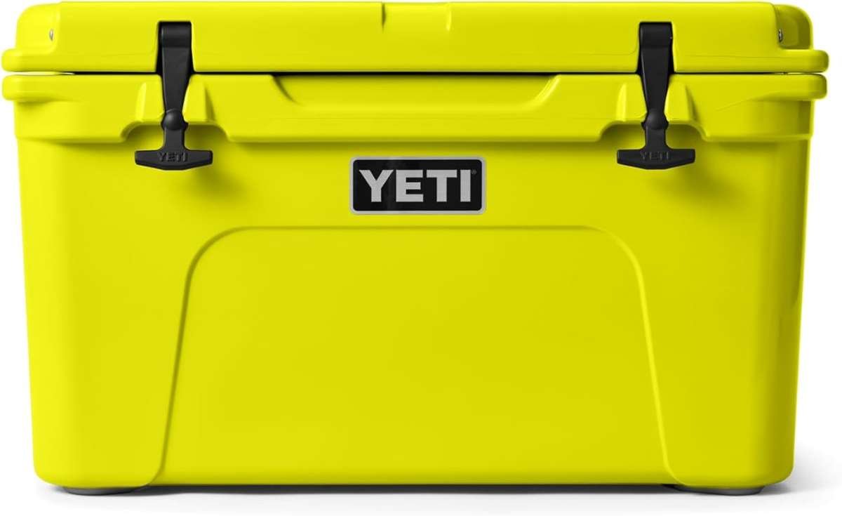 YETI Tundra 45 Hard Cooler, Premium Ice Chest for Camping, Fishing, an