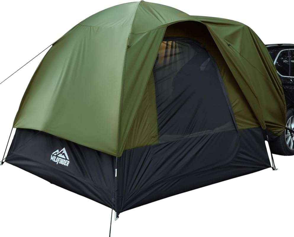 VEVOR Rectangle SUV Car Tent: Waterproof Windproof Family Camping Shel