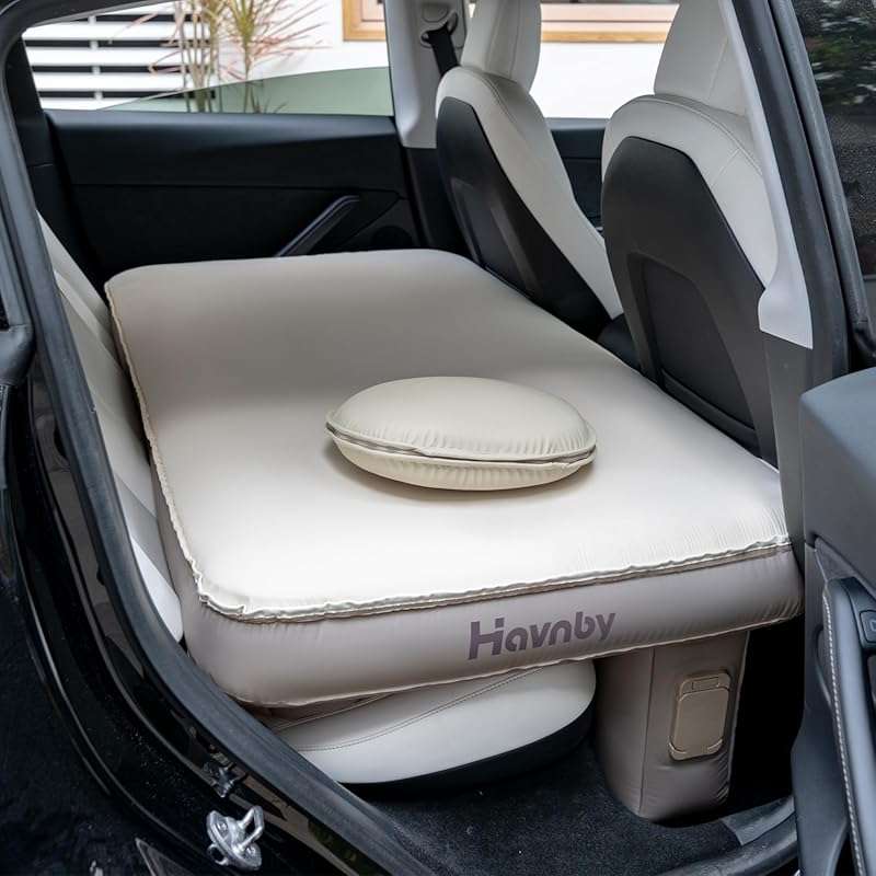 SUV Car Bed: TPU Inflatable Rear Seat Mattress for Camping and Travel