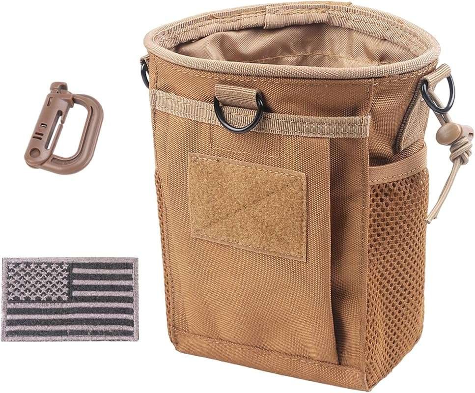 XTACER Molle Dump Pouch: Versatile Military Utility Belt Bag for Magaz