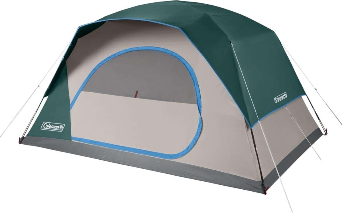 Coleman Skydome Tent: 5-Minute Setup, 2-8 Person Weatherproof Tent wit