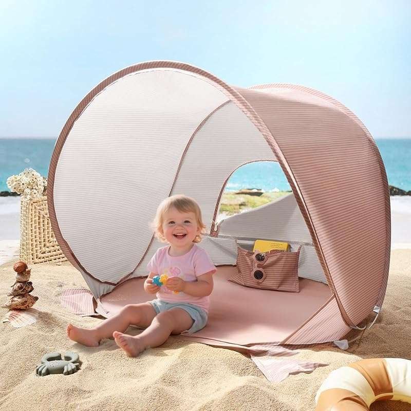 Tiny Land Pop Up Baby Beach Tent with UV Protection