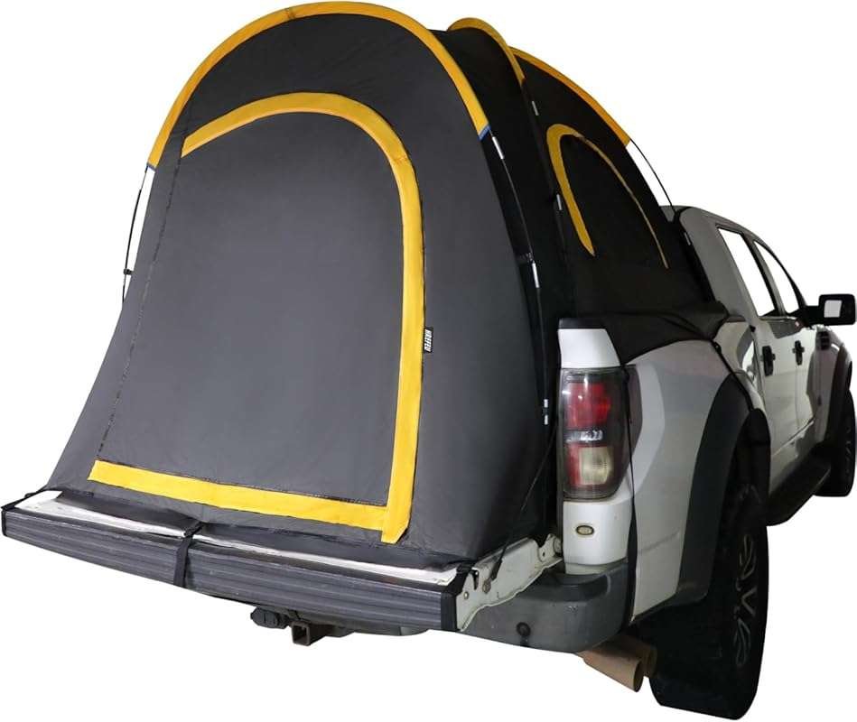 Portable Pickup Truck Bed Tent for Camping, Waterproof Double Layer fo