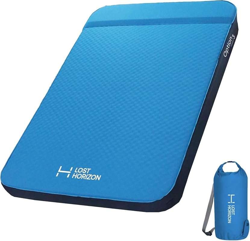 LOSTHORIZON Full Air & Foam Camping Mattress, Self-Inflating 3