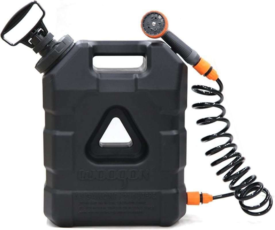 5.5 Gallon Portable Water Tank with Pump & 8-Mode Sprayer
