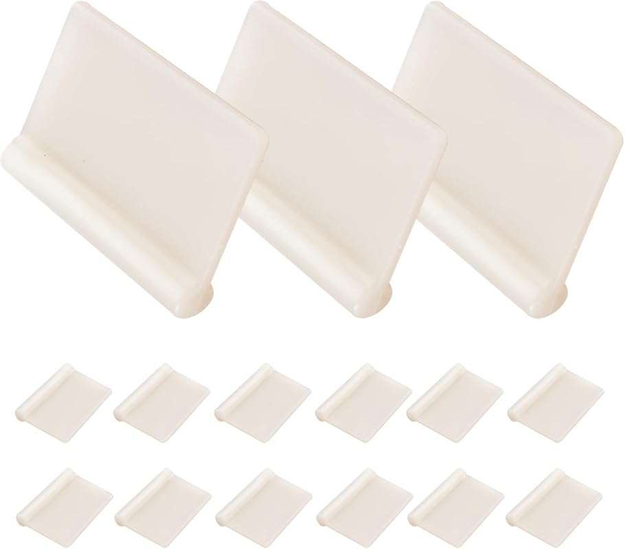A118 RV Curtain Tabs, 15 PCS Sew-In Replacement Clips for Pop Up Campe