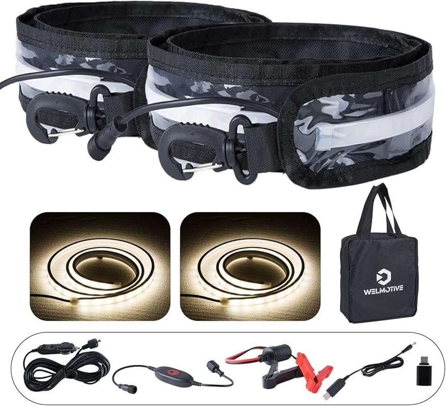4ft Dimmable 12V LED Light Strip with 140 SMD Chips: IP67 Waterproof f