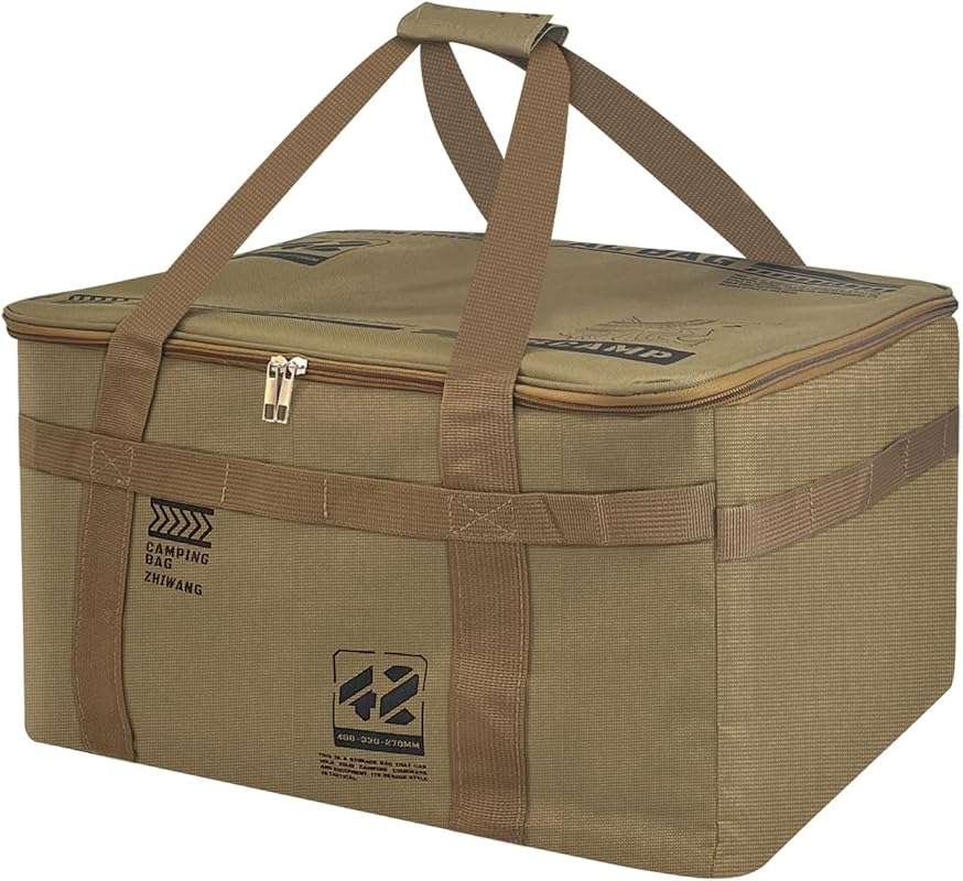 42L Extra-Large Tactical Camping Storage Bag: Waterproof Oxford Organi