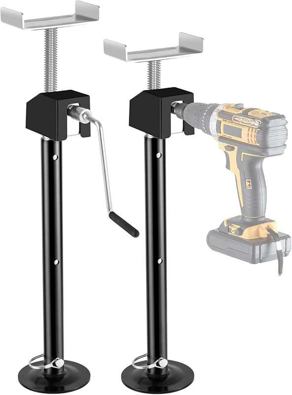 BOYISEN Heavy Duty RV Slide Out Support Jacks, 5000lbs Capacity, Adjus