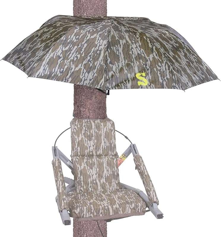 Summit Treestands Portable Treestand Umbrella: Lightweight, Water-Resi