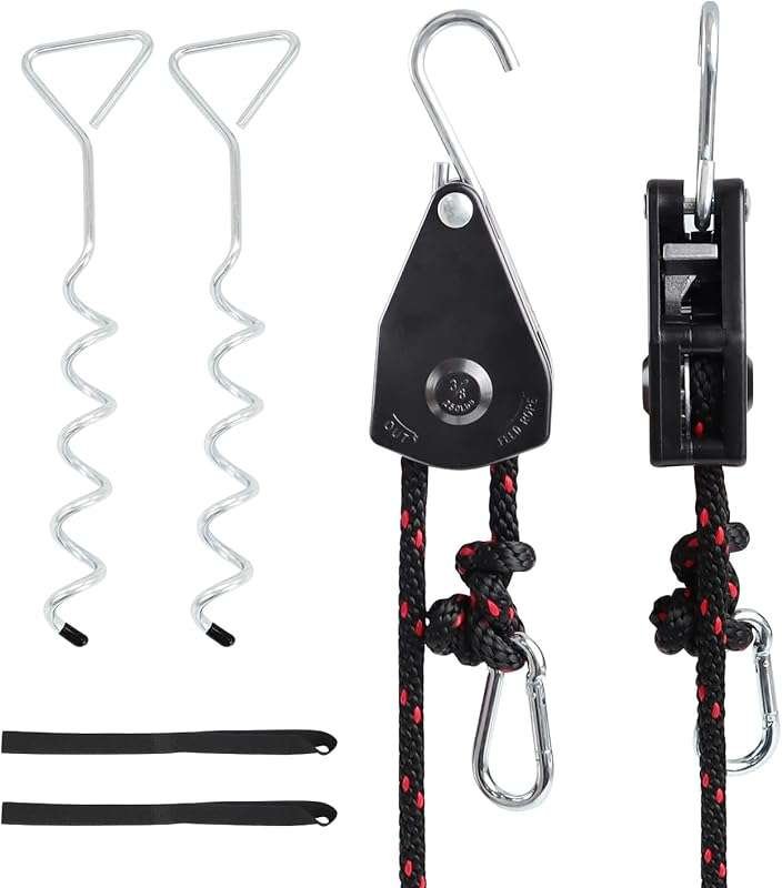 Heavy Duty RV Awning Tie Down Kit with 3/8