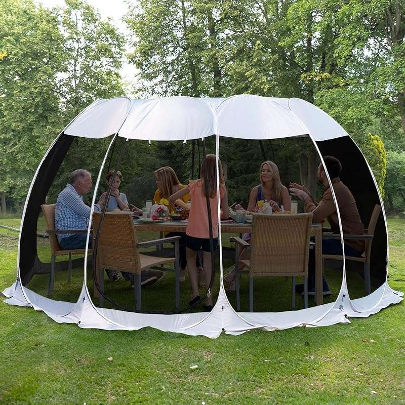Alvantor® Screen House Gazebo, Pop Up Igloo Screened Canopy Tent with