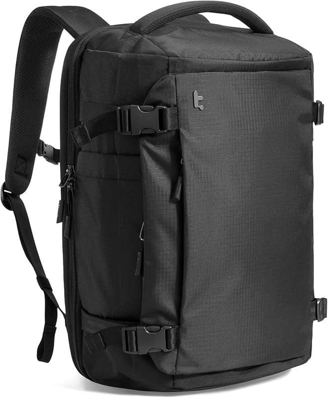 tomtoc 40L TSA Friendly Travel Backpack, Water-Resistant Carry-on Flig