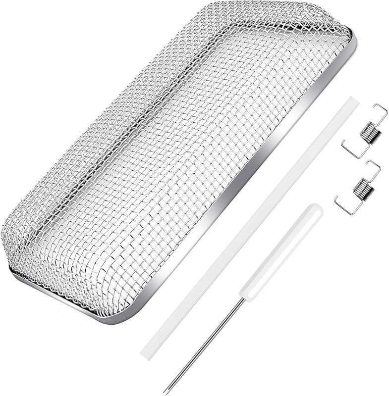 RV Furnace Vent Screen - Heavy-Duty Stainless Steel RV Heater Vent Cov