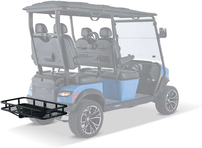 Dr. Gooliu Universal Heavy-Duty Golf Cart Rear Cargo Carrier Hitch Rac