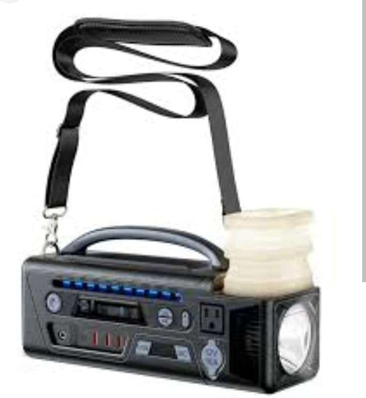 300W Portable Power Station 296Wh Solar Generator: USB-C, LED Light, C