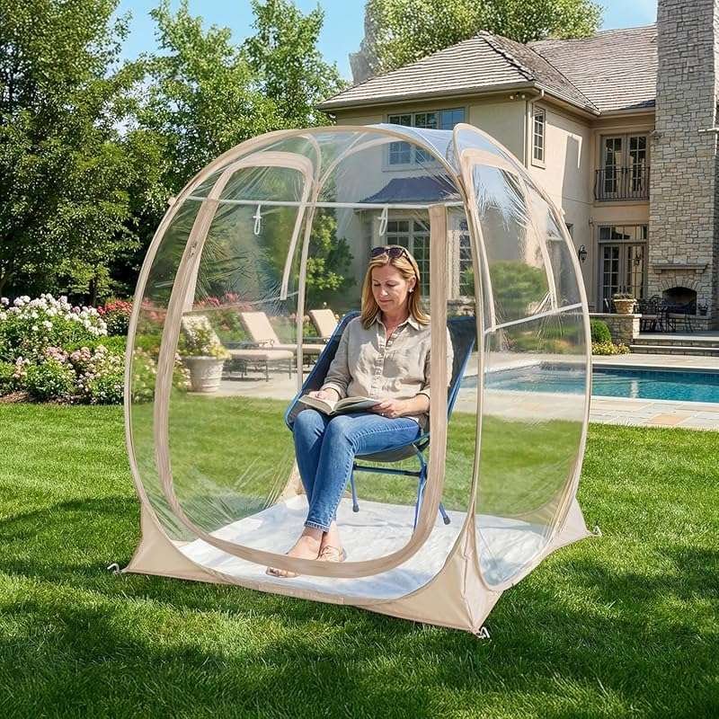 Alvantor® Large Oversize Pop-Up Bubble Igloo Tent: 1 Person Cold Prote