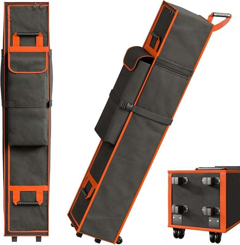 10x10 Pop-Up Tent Bag Replacement with Handles and Rollers, Durable 80