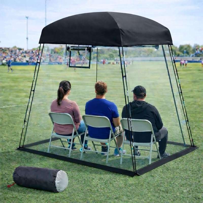 Portable Waterproof Clear Bubble Sports Tent Shelter for 2-4 Persons, 