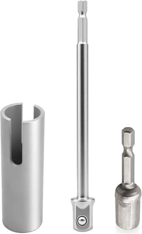 EZ Crank Jack Adapter Tool for RV Scissor Jacks, Includes Two Crank Ha
