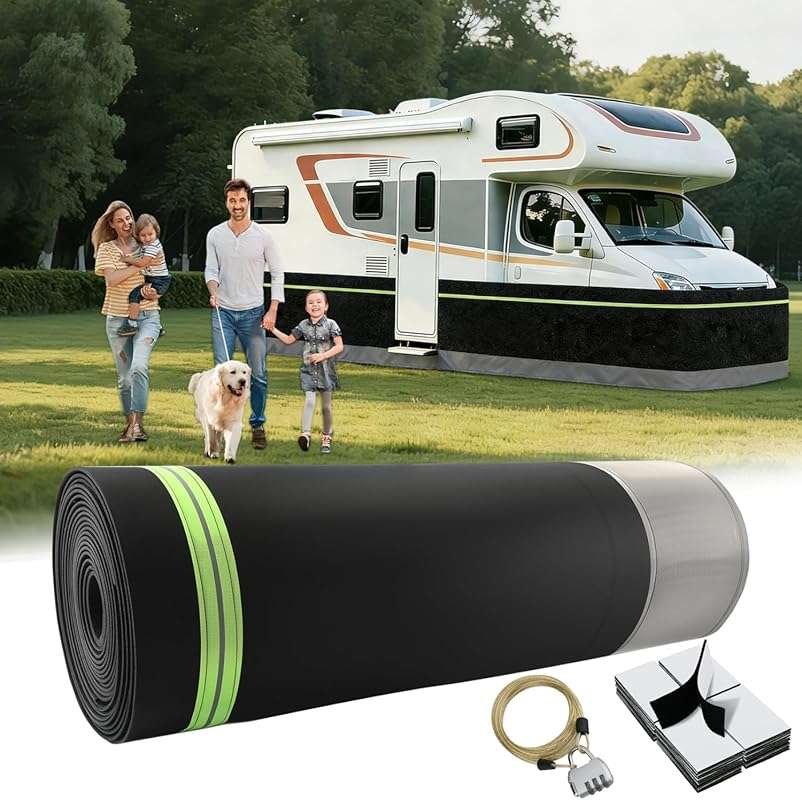 All-Weather Heavy Duty RV Skirting for Travel Trailers & 5th Wheels - 