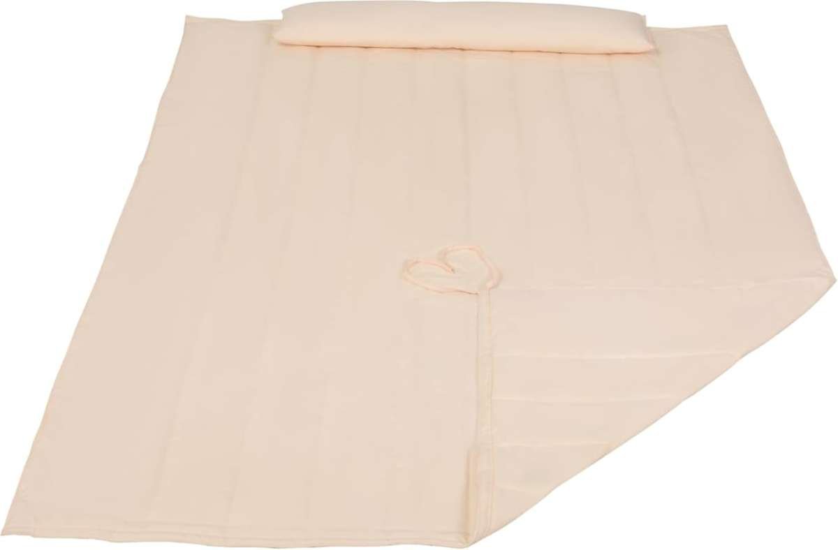 SUNCREAT 2 Person Polyester Outdoor Portable Hammock Pad in Beige for