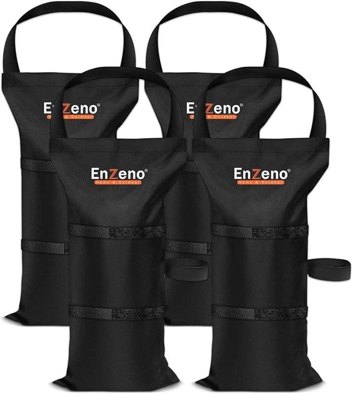 Enzeno Large Pop Up Tent Weights - 120 LBS Sand Bags for Gazebo, Canop