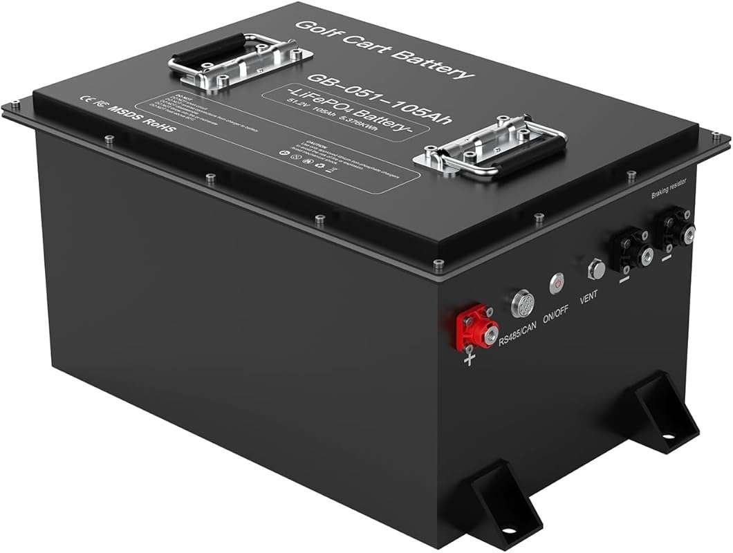 12V 100Ah IP67 LiFePO4 Bluetooth Battery for RV, Solar, Boat