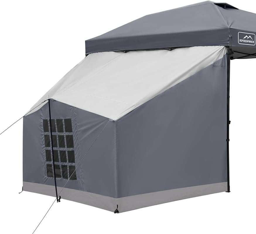KAMPKEEPER Canopy Side Tent: Cube Tent for 10x10 Pop Up Canopies and G