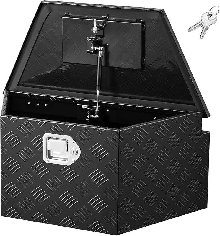 VEVOR Heavy Duty Aluminum Trailer Tongue Box: Secure 26