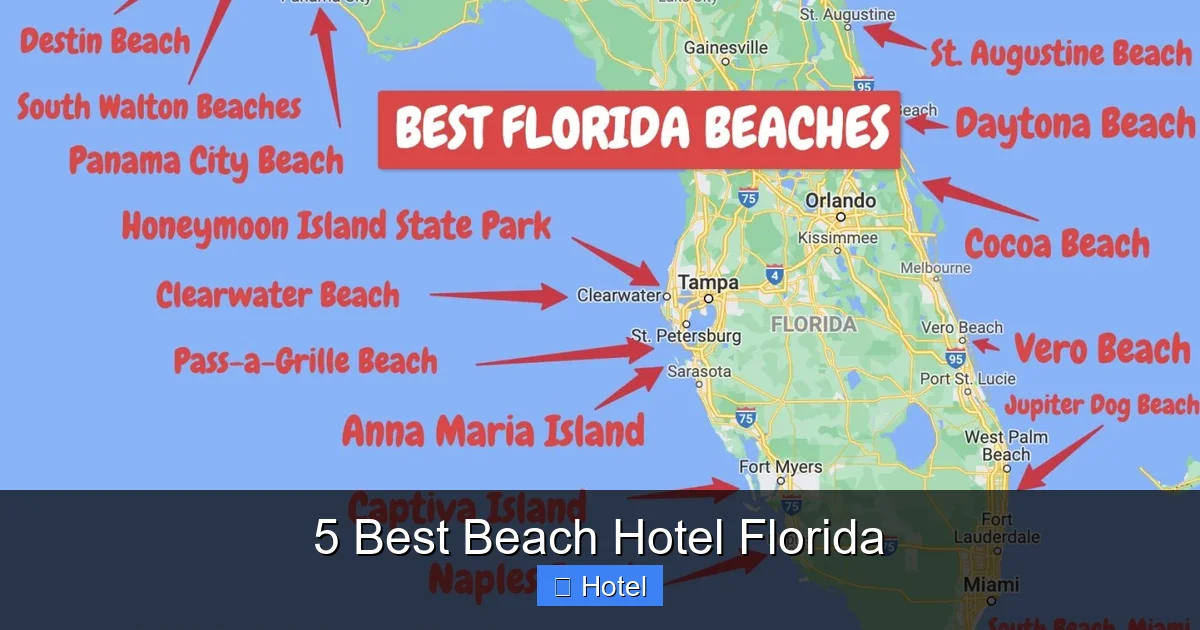 5 Best Beach Hotel Florida